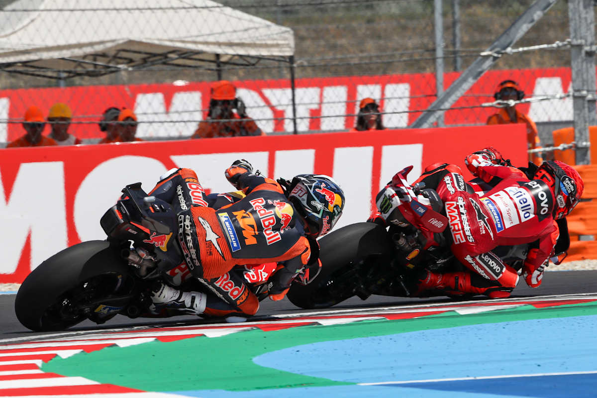 Marc Márquez und Pedro Acosta
