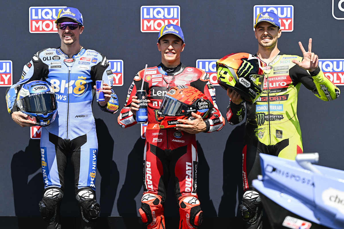 Qualifying - Alex Márquez, Marc Márquez & Fabio di Giannantonio