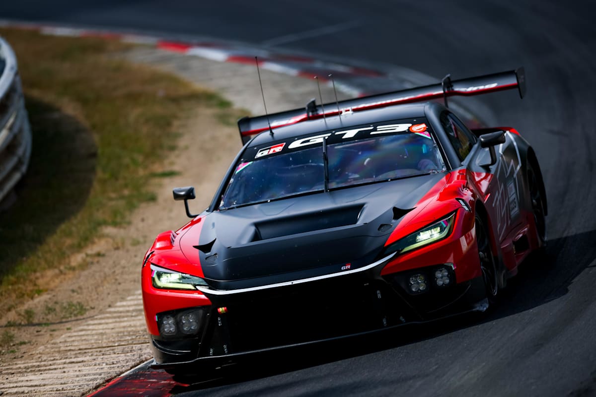 Nordschleifentest des neuen Toyota GR GT3