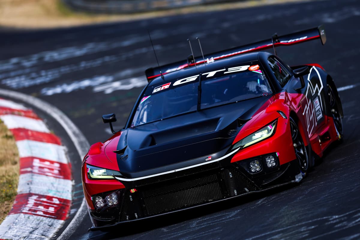 Nordschleifentest des neuen Toyota GR GT3