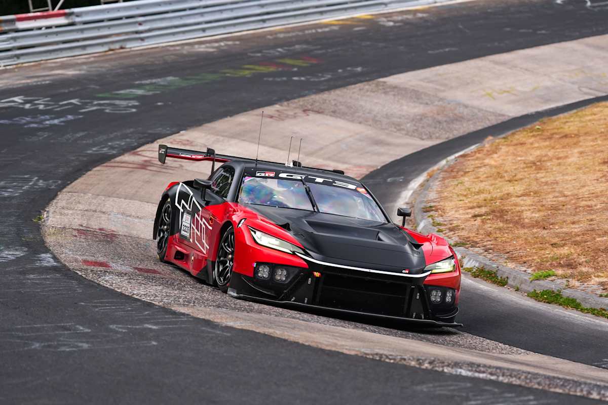 Nordschleifentest des neuen Toyota GR GT3