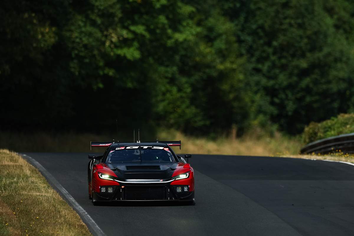Nordschleifentest des neuen Toyota GR GT3