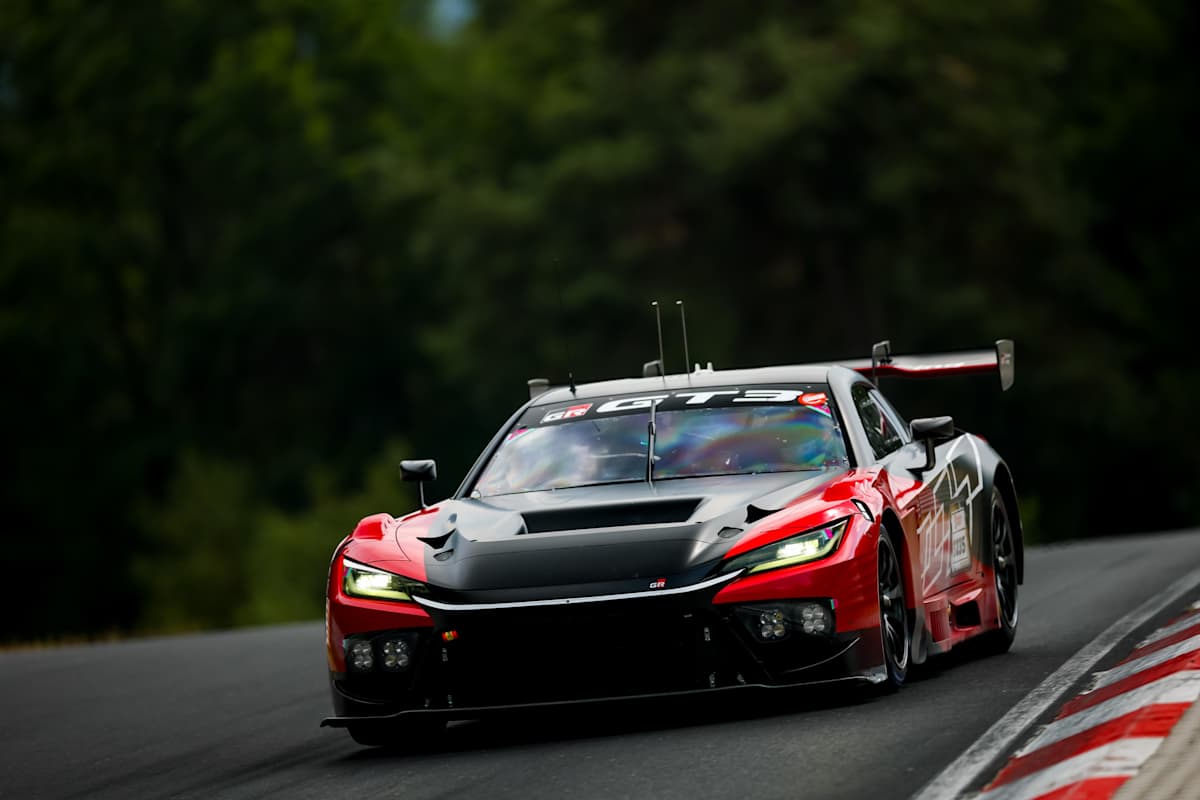 Nordschleifentest des neuen Toyota GR GT3