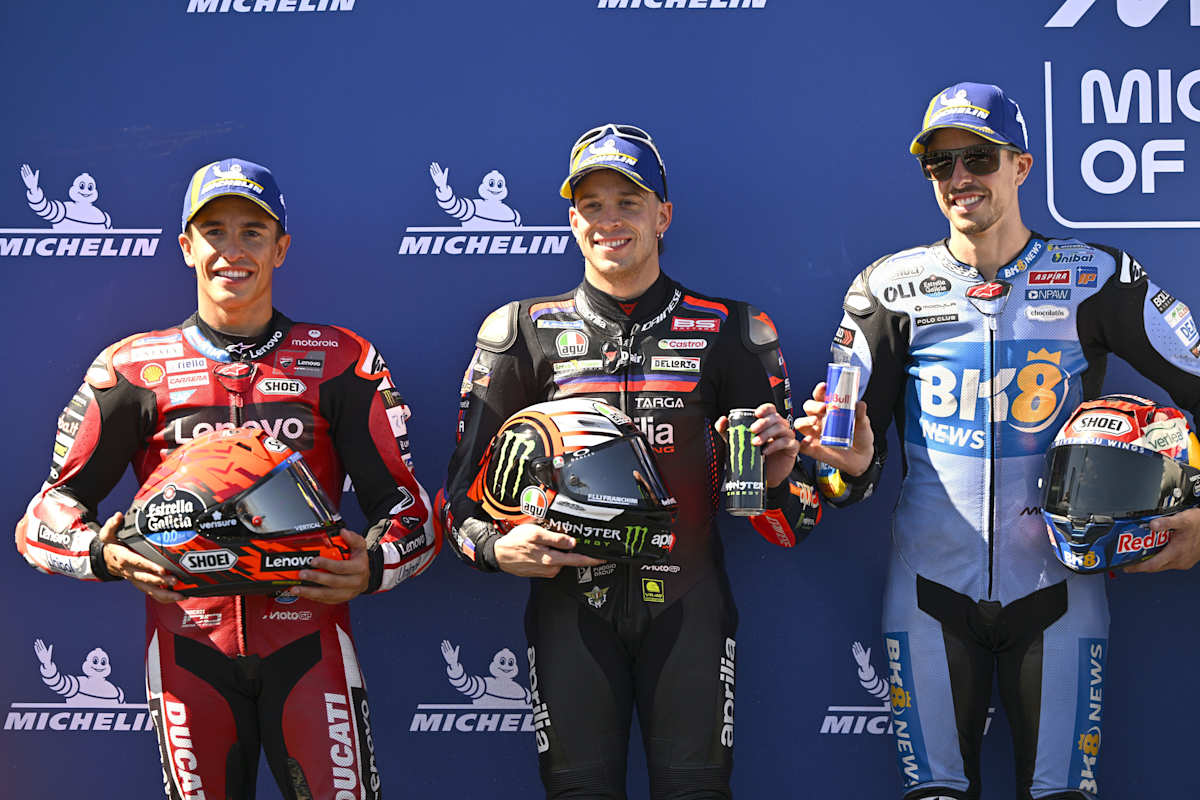 Qualifying - Marc Márquez, Marco Bezzecchi & Alex Márquez