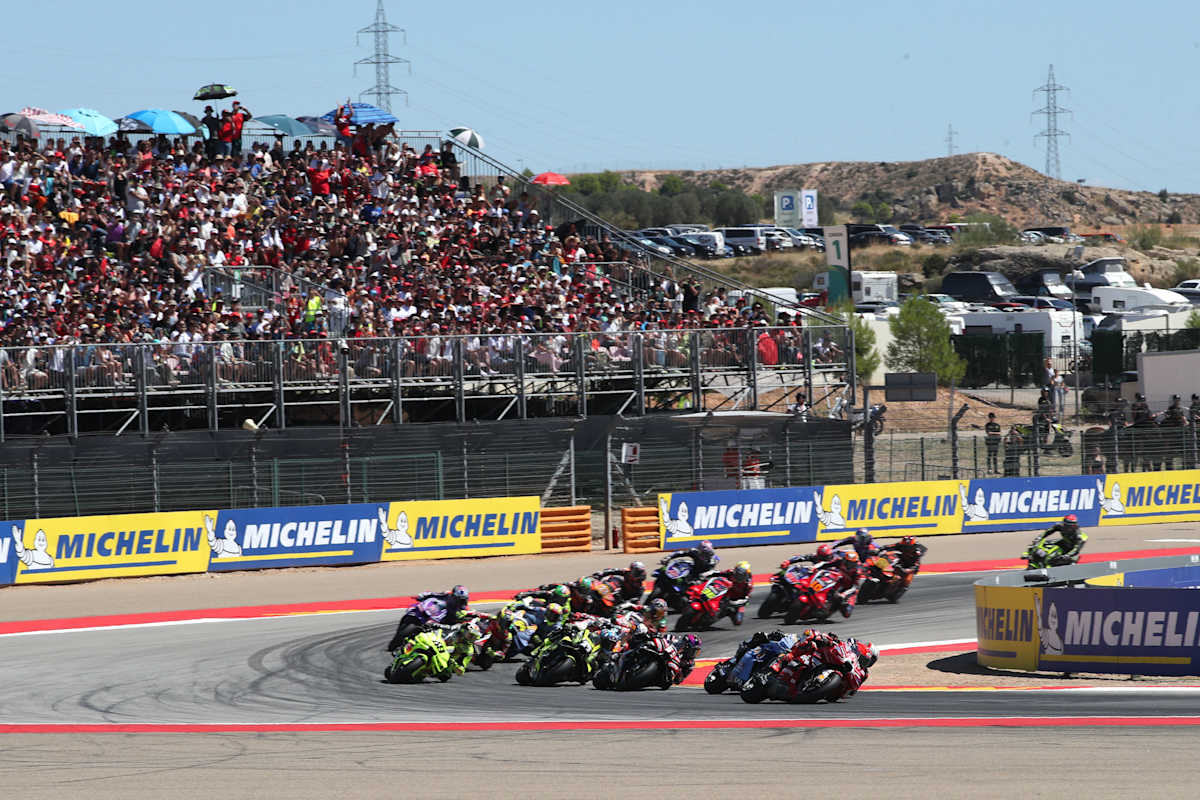 Willkommen zum Rennen in Aragón