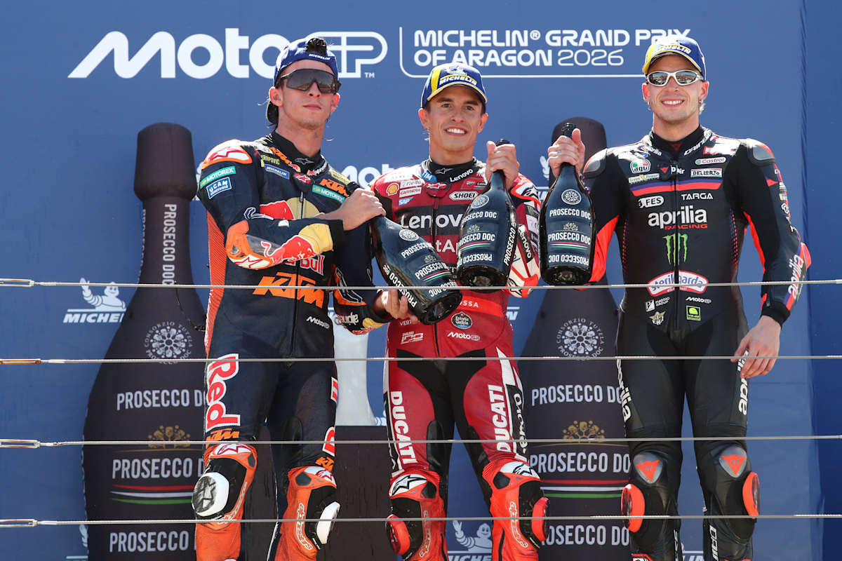 Pedro Acosta, Marc Márquez, Marco Bezzecchi