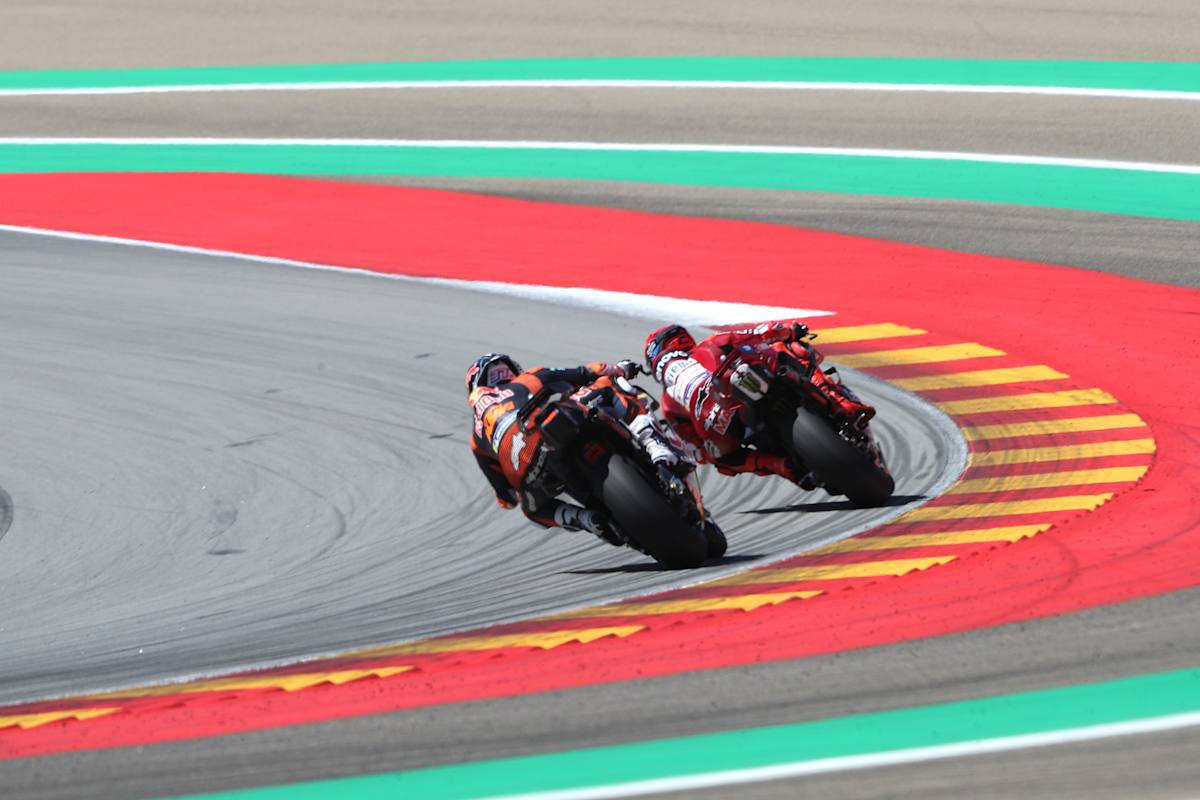 Marc Márquez und Pedro Acosta