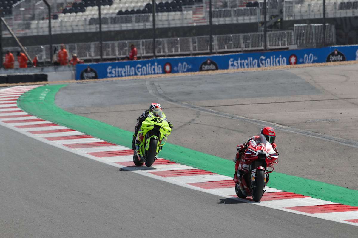 Marc Márquez und Fabio Di Giannantonio