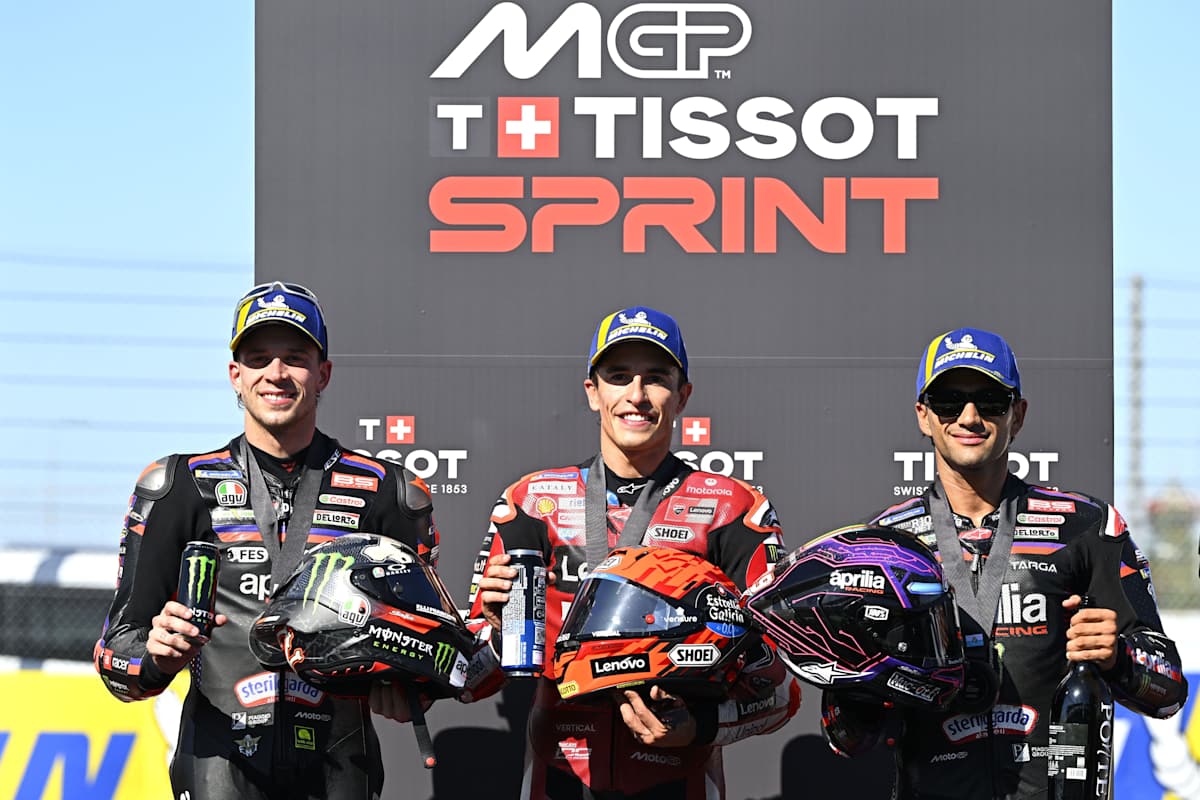 Sprint - Marco Bezzecchi, Marc Márquez & Jorge Martin