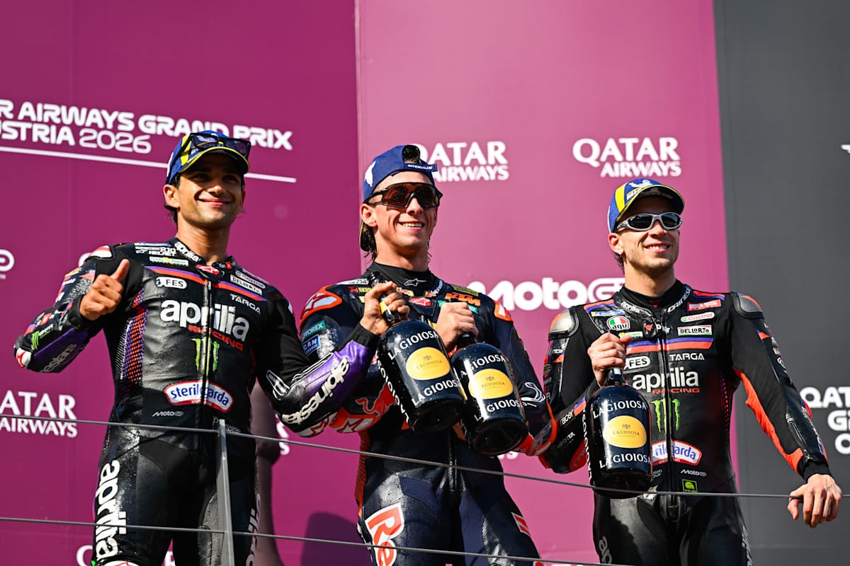 Martin, Acosta, Bezzecchi