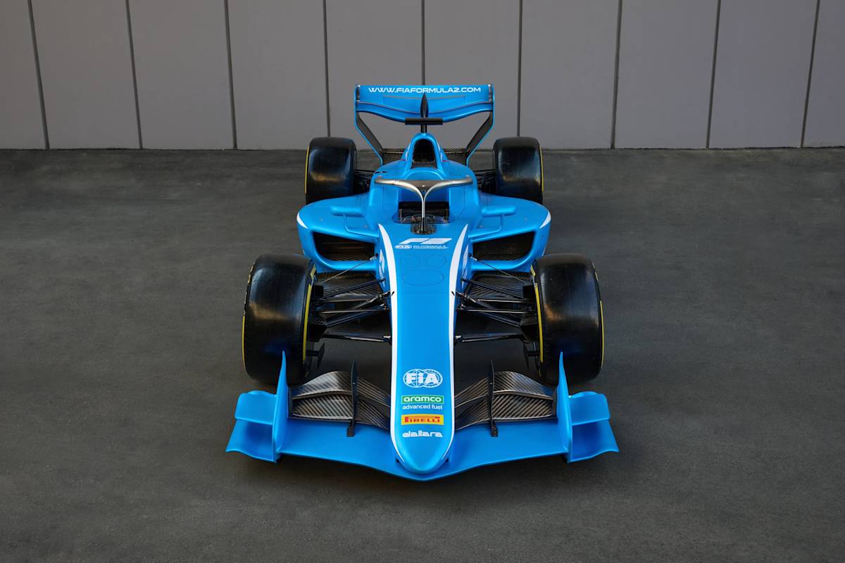 Das überarbeitete Einheitsfahrzeug der Formel 2 für die Jahre 2027 - 2029