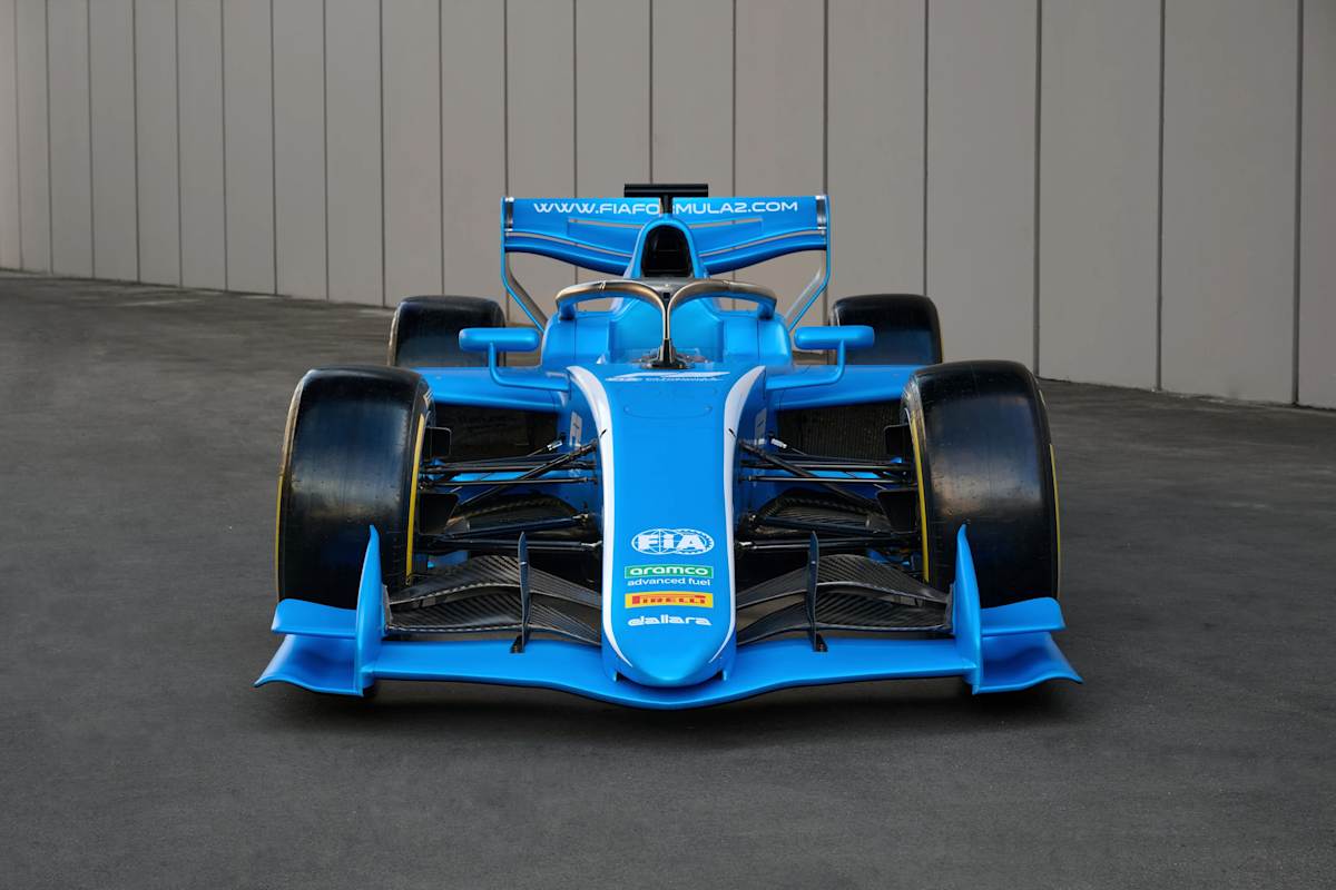 Das überarbeitete Einheitsfahrzeug der Formel 2 für die Jahre 2027 - 2029
