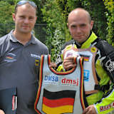 National-Coach Schäfer (li.) und Marcin Sekula