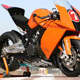 Die KTM RC8 von Rene Mähr im Superstock-1000-Cup 2008