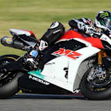 Anthony West auf der Supersport-MZ