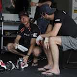 Alexander Lundh (re.) mit Max Neukirchner: derzeit nur Zuschauer