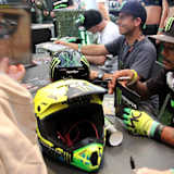 Antonio Lindbäck (re.) ist einziger aktueller GP-Fahrer im Feld