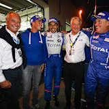 Die neuen LMS-Champions: Alpine-Team von Signatech