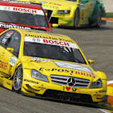 Sind ihre Punkte los: Coulthard und van der Zande