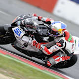 Wenige 1/1000 sec. Vorsprung reichten Laverty für die Pole