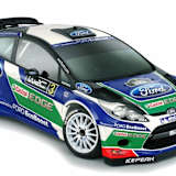 Ford beim Frankreich-Test.