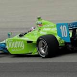 Dario Franchitti siegt auch in grün-blau