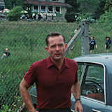 Phil Hill in Belgien 1961 mit seinem Peugeot