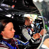 Ilka Minor (vorne) und Evgeny Novikov