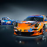 Flying Lizard-Porsche im Troy Lee-Outfit