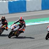 Baldassaarri (mitte) hatte knapp die Nase vorn