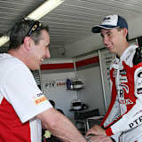 Matt Davies (re.) will viel von seinem Teamchef lernen