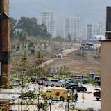 Hinter den Toren der Stadt wüteten die Unruhen