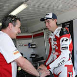 PTR-Chef Buckmaster und Matthew Davies