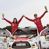 Vorsicht zahlt sich aus: Christian Riedemann und seine belgische Beifahrerin Lara Vanneste fuhren die Bestzeit im Citroën-Markenpokal