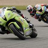 Robbin Harms in Donington: noch vor Broc Parkes