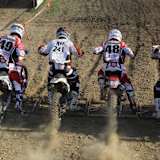 Start in der Open-Klasse: Günter Schmidinger (49), Philip Rüf (241), Andreas Schmidinger (48) und Matthias Walkner