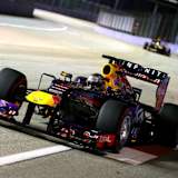 Die schnellste Runde drehte Sebastian Vettel schon in der ersten halben Stunde des Nachmittagstrainings