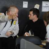 Sergio Gadea (re.) und Technikchef Alfred Willecke