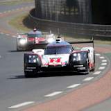 Der Porsche 919 Hybrid der Le-Mans-Sieger Timo Bernhard, Earl Bamber, Brendon Hartley 