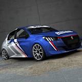Der Peugeot 208 Rally4 von Sainteloc