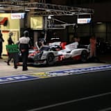 Der Toyota TS050 Hybrid von Mike Conway, Kamui Kobayashi und Stéphane Sarrazin