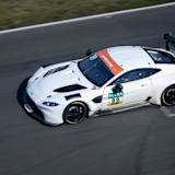 Hatte beim Test des ADAC GT Masters in Oschersleben noch Probleme: Der Aston Martin Vantage GT3