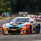 Liegt bei den 24h von Spa-Francorchamps vorne: Der BMW M6 GT3 von Walkenhorst