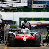 Durfte diesmal keine Quali-Sim beim Vortest zu den 24h von Le Mans fahren: Der Toyota TS050 Hybrid von Mike Conway, Kamui Kobayashi und José María López