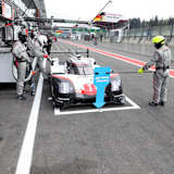 Pole-Position für den Porsche 919 Hybrid von Neel Jani und André Lotterer