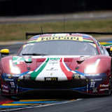 Im Ferrari 488 GTE Evo sitzen Davide Rigon und Miguel Molina