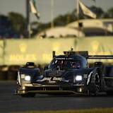 Liegt bei den 24h von Daytona aktuell vorne: Der Cadillac DPi von Mustang Sampling Racing