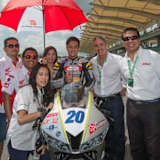 Auch Mick Doohan drückt Zaqhwan Zaidi die Daumen 