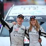 Tony Jardine (li.) und Amy Williams