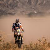Toby Price macht zurzeit alles richtig und führt die Dakar nun souverän an